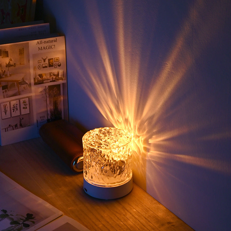 Crystal Lamp Water Ripple Projector