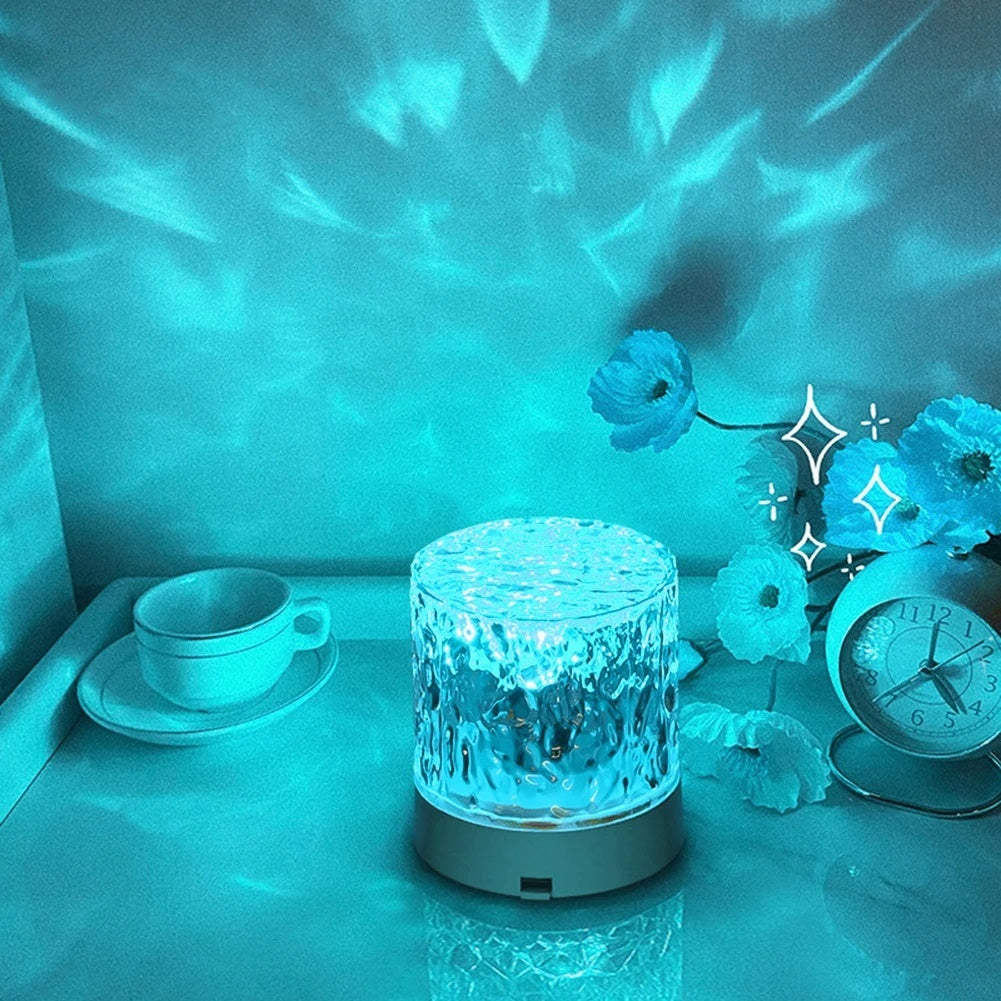 Crystal Lamp Water Ripple Projector